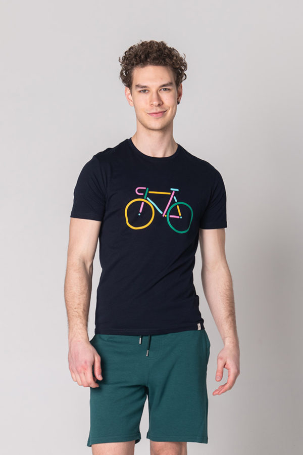 Футболка мужская JOHN FRANK JFTEF10-BIKE