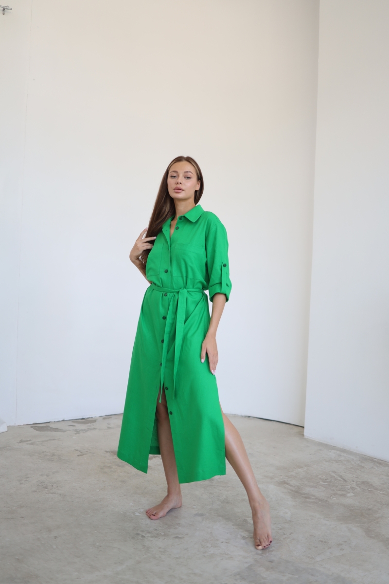 Платье пляжное BIP-BIP BEACHWEAR ROSSEL Платье пляжное зеленое BIP-BIP BEACHWEAR LIN