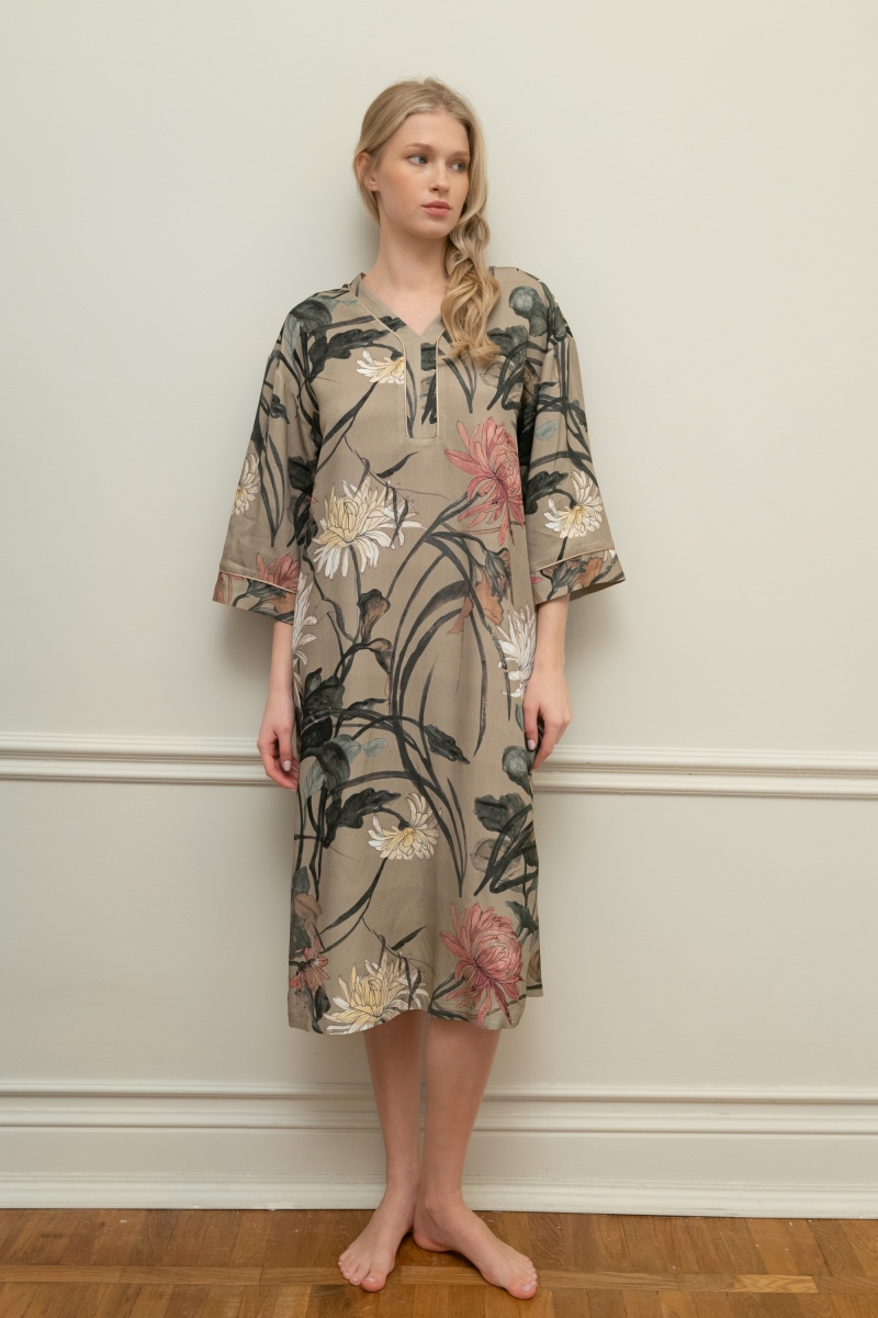 Платье домашнее ROSE&PETAL HOMEWEAR 2304 V Платье домашнее ROSE&PETAL HOMEWEAR 2304 V