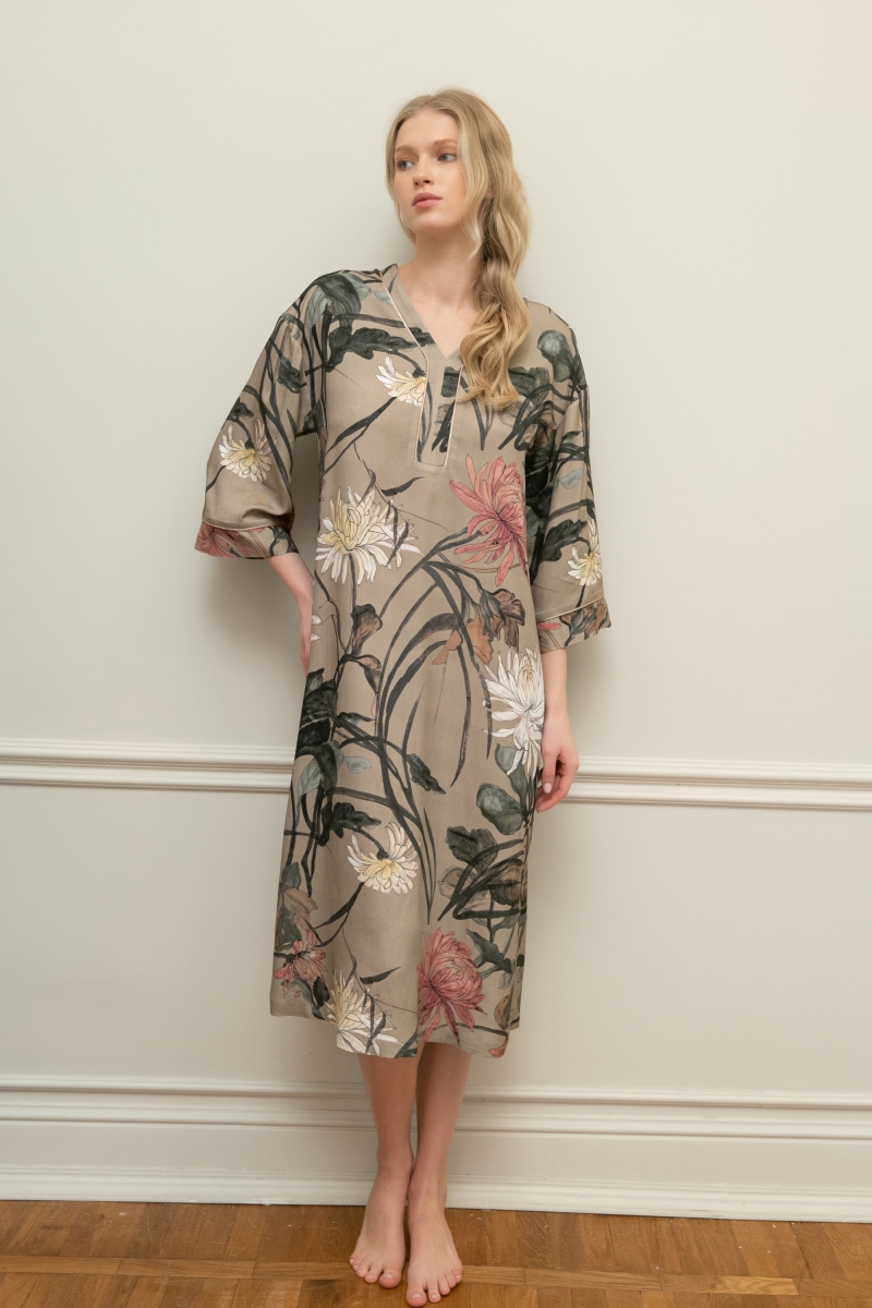 Платье домашнее ROSE&PETAL HOMEWEAR 2304 V Платье домашнее ROSE&PETAL HOMEWEAR 2304 V