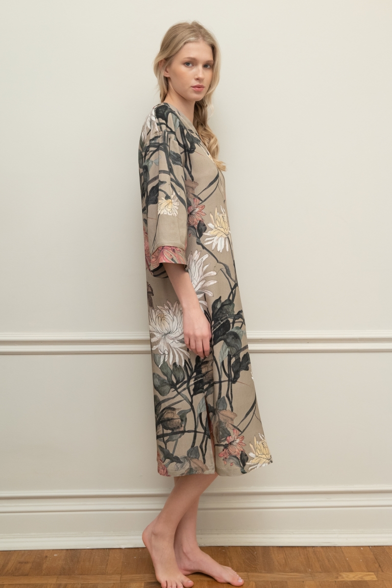 Платье домашнее ROSE&PETAL HOMEWEAR 2304 V Платье домашнее ROSE&PETAL HOMEWEAR 2304 V