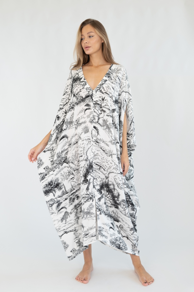 Платье пляжное BIP-BIP BEACHWEAR VALLAURIS SV Платье пляжное белое BIP-BIP BEACHWEAR SV (SAVANE)