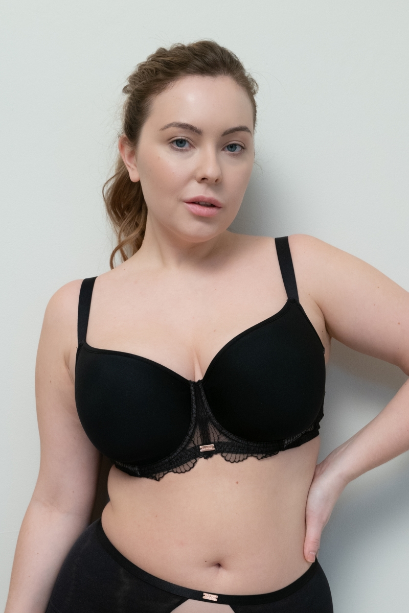 Бюстгальтер ROSE&PETAL LINGERIE 144122 Бюстгальтер черный ROSE&PETAL LINGERIE CABARET