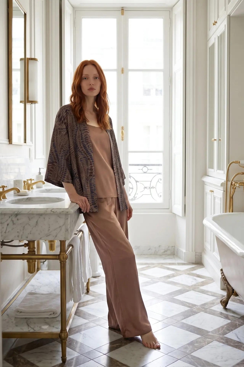 Жакет женский домашний ROSE&PETAL HOMEWEAR 2702R Жакет женский домашний ROSE&PETAL HOMEWEAR 2702R